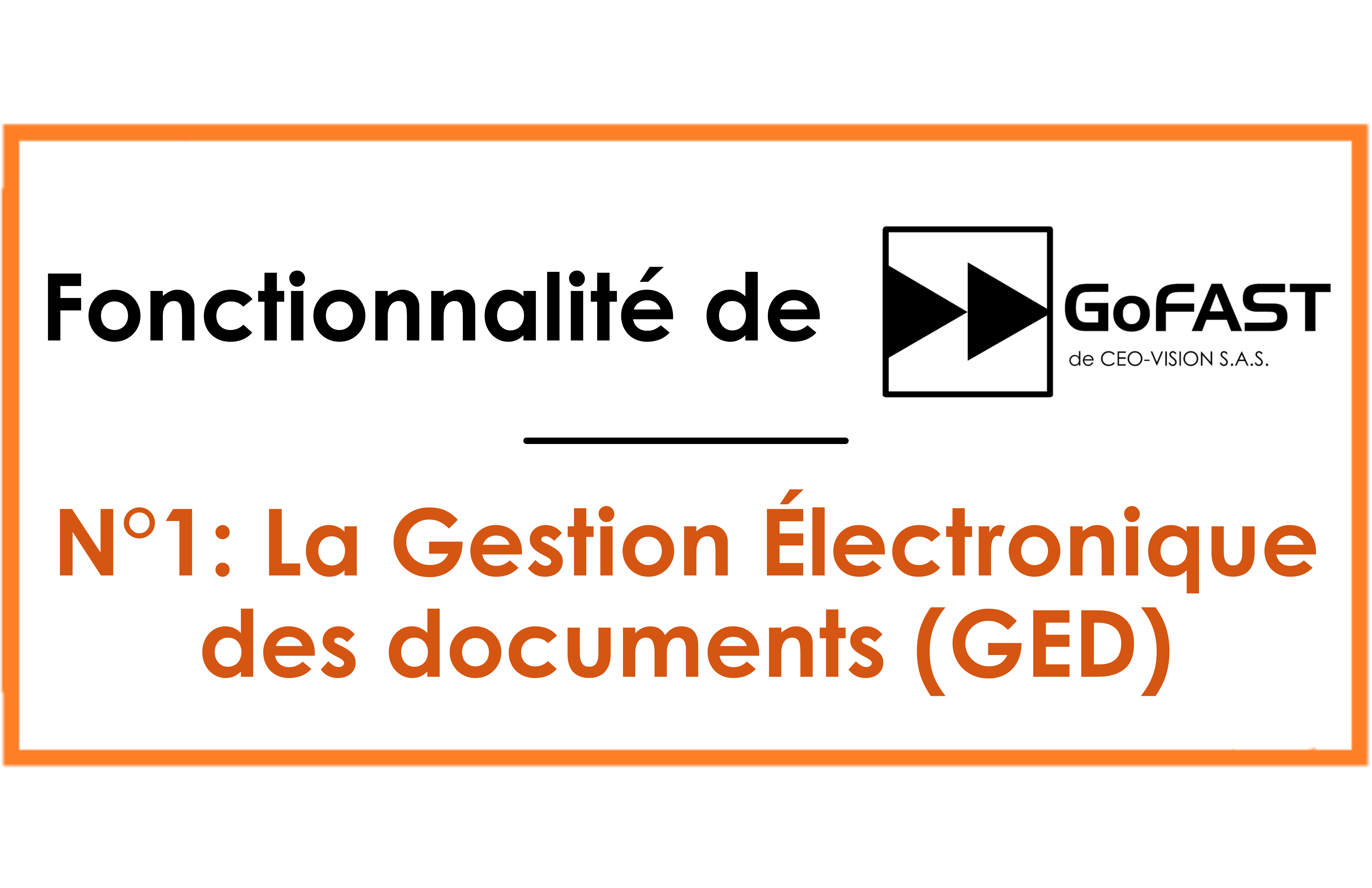 GED Opensource et souveraine