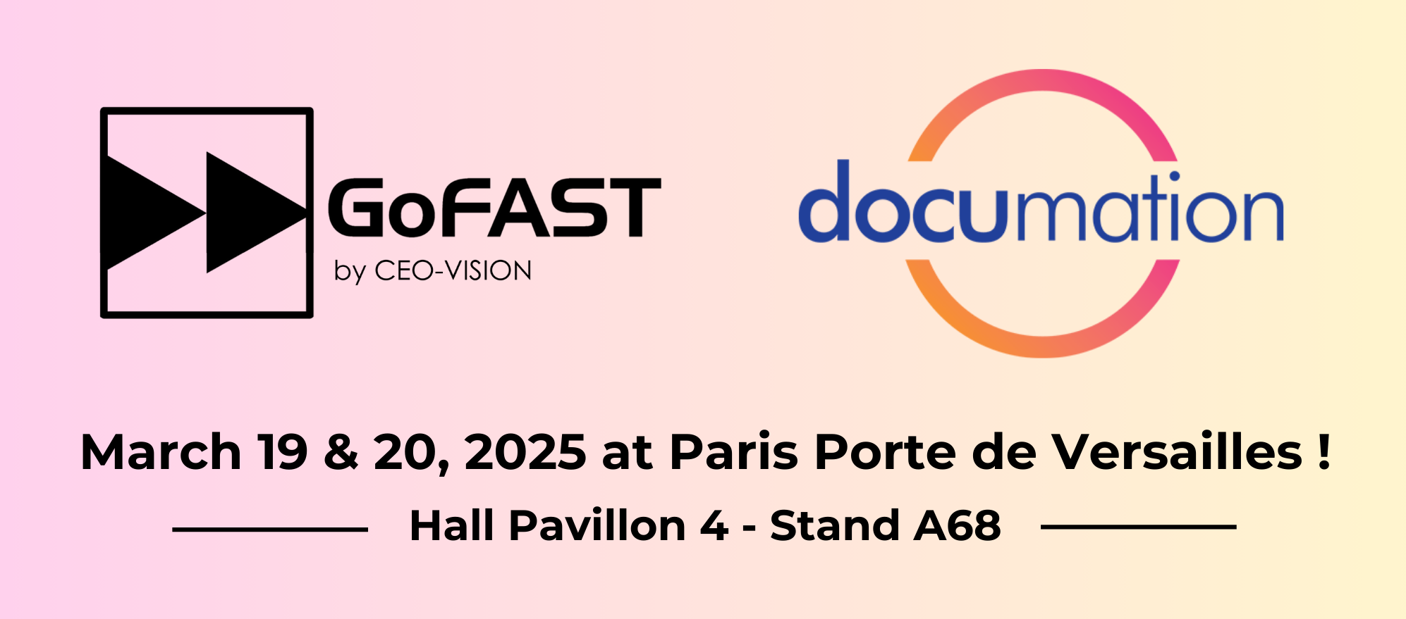 Meet GoFAST at Documation 2025!
